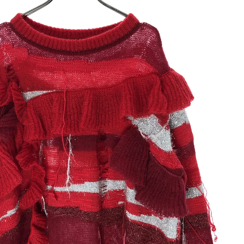 rurumu: / 縷縷夢兎るるむう | damage mohair knit ダメ―ジ モヘア ニット | FREE | レディース