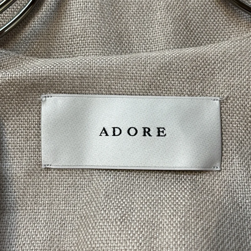 ADORE / アドーア | ノーカラー シングルジャケット | 38 | レディース