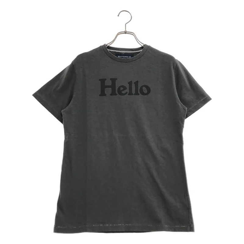 MADISON BLUE / マディソンブルー | HELLO CREW NECK TEE / ハロー クルーネックTシャツ | M | レディース