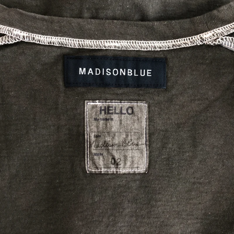 MADISON BLUE / マディソンブルー | HELLO CREW NECK TEE / ハロー クルーネックTシャツ | M | レディース