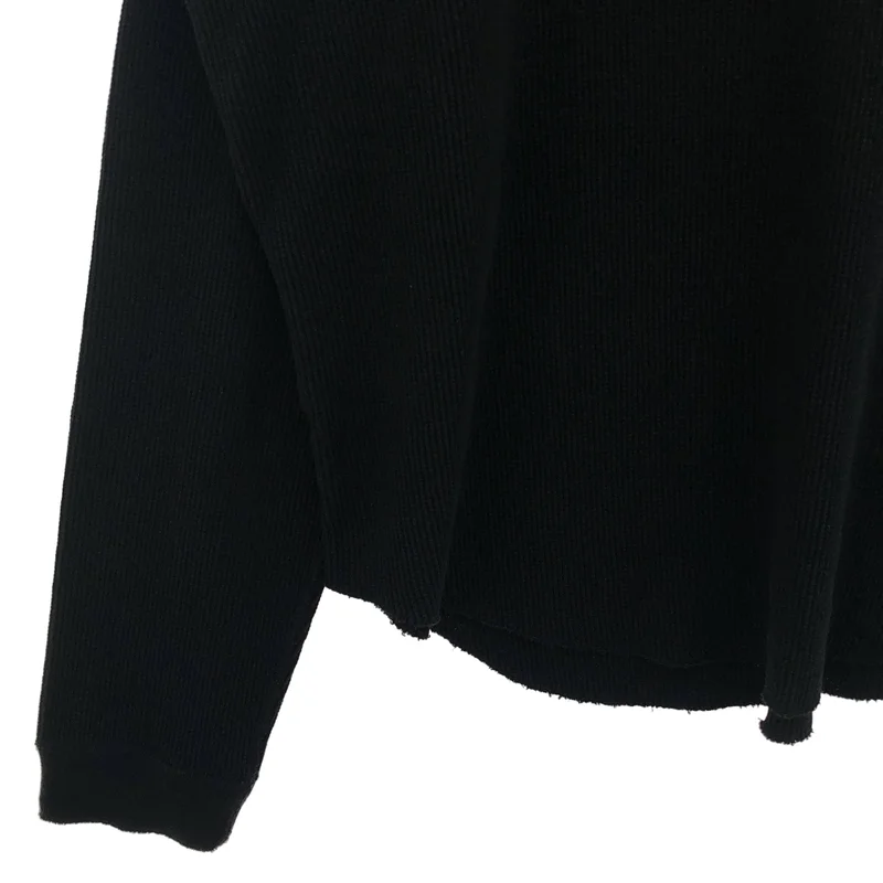 UNUSED / アンユーズド | long-sleeve henry neck waffle t-shirt カットソー | 4 | メンズ
