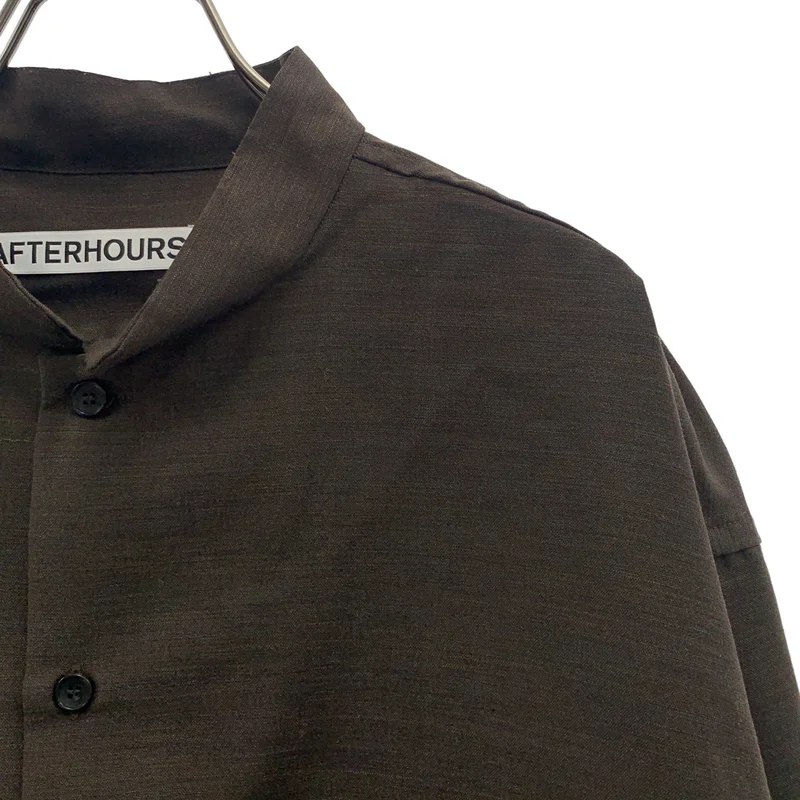 AFTER HOURS / アフターアワーズ | MANDARIN COLLAR SHIRT / モンドリアンカラーシャツ | 3 | メンズ