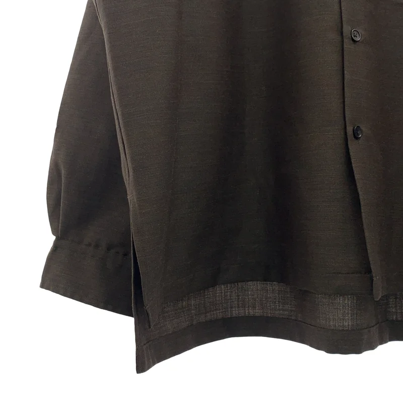 AFTER HOURS / アフターアワーズ | MANDARIN COLLAR SHIRT / モンドリアンカラーシャツ | 3 | メンズ