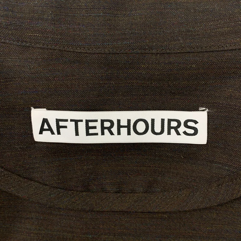 AFTER HOURS / アフターアワーズ | MANDARIN COLLAR SHIRT / モンドリアンカラーシャツ | 3 | メンズ