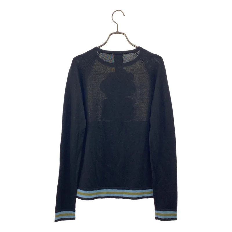 ANNA SUI / アナスイ | × JAMES COVIELLO ウール混 フラワーデザイン ニット | P/S | レディース