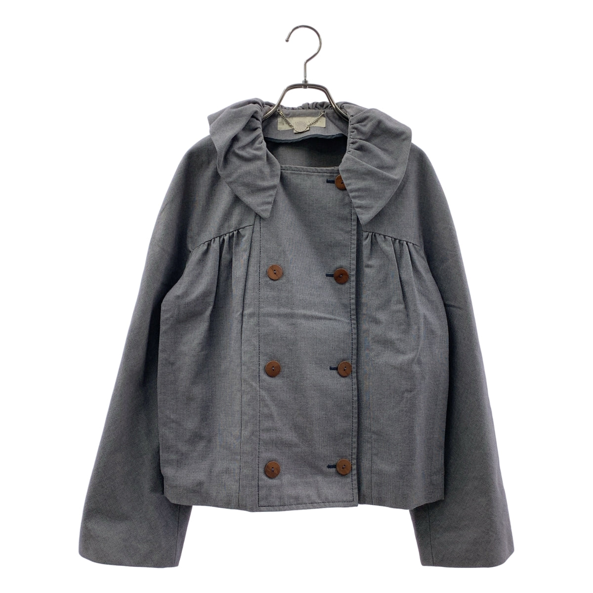 STELLA McCARTNEY / ステラマッカートニー | ギャザー ダブルブレスト