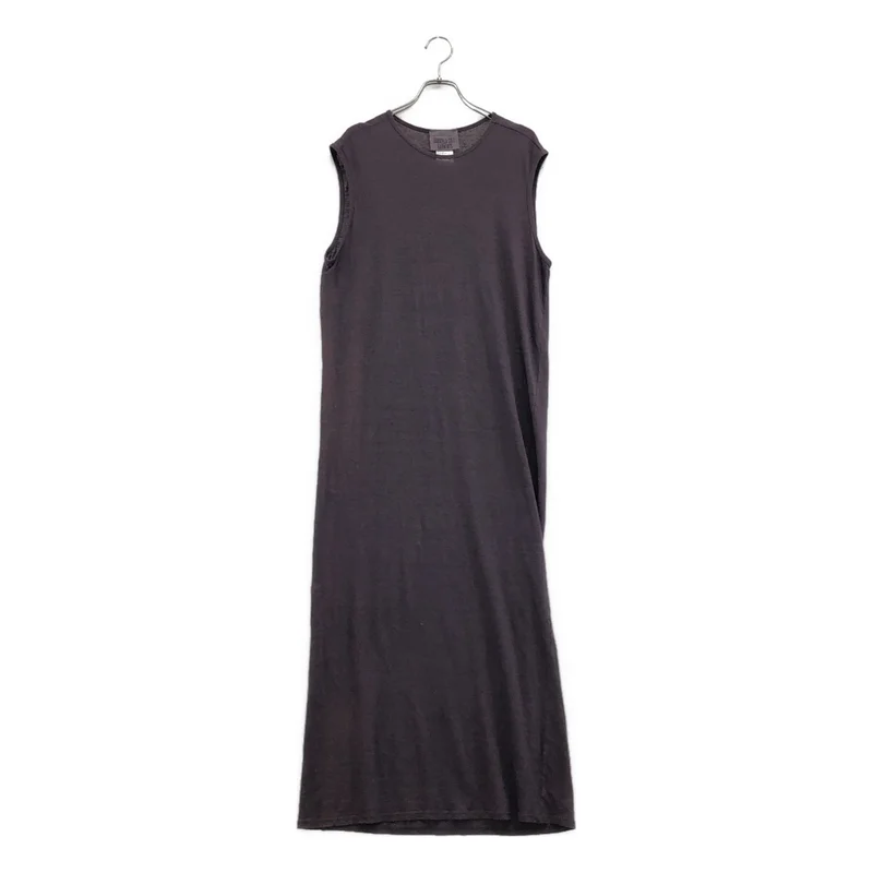 GABRIELA COLL GARMENTS / ガブリエラコールガーメンツ | NO.192 MIDI DRESS リネン ノースリーブ ワンピース | 1 | レディース