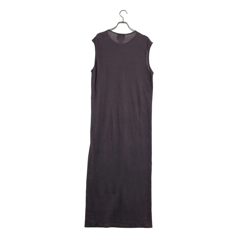 GABRIELA COLL GARMENTS / ガブリエラコールガーメンツ | NO.192 MIDI DRESS リネン ノースリーブ ワンピース | 1 | レディース
