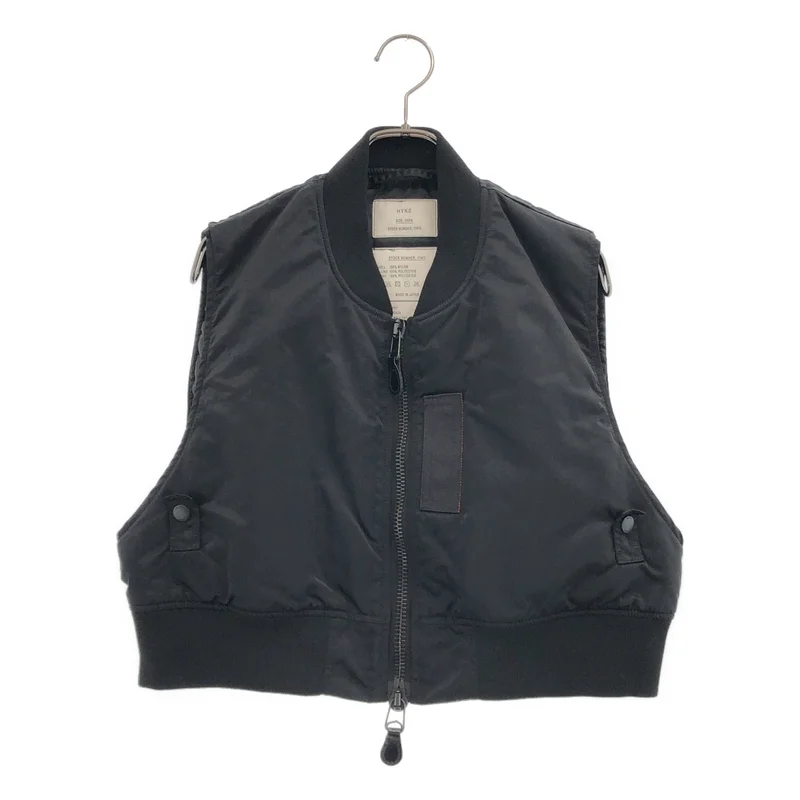 HYKE / ハイク | 2023AW | TYPE MA-1 CROPPED TOP クロップドトップベスト | OSFA | レディース