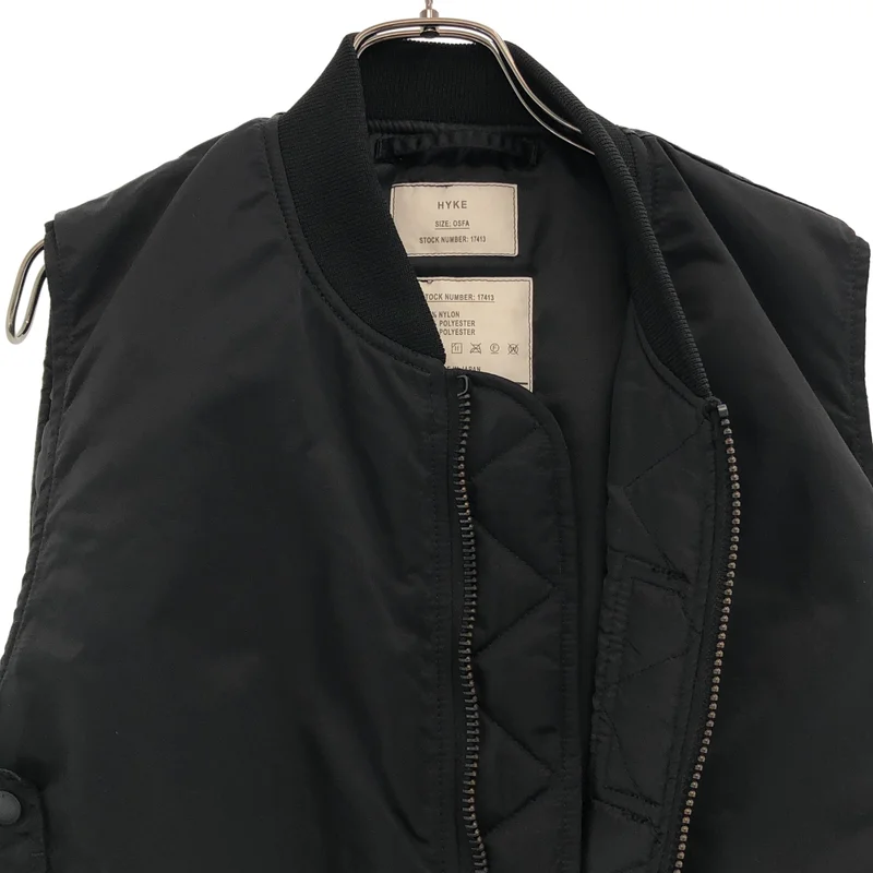 HYKE / ハイク | 2023AW | TYPE MA-1 CROPPED TOP クロップドトップベスト | OSFA | レディース