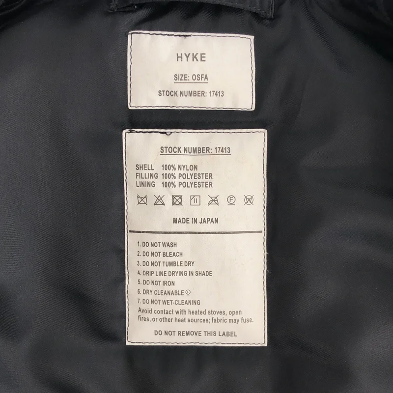 HYKE / ハイク | 2023AW | TYPE MA-1 CROPPED TOP クロップドトップベスト | OSFA | レディース