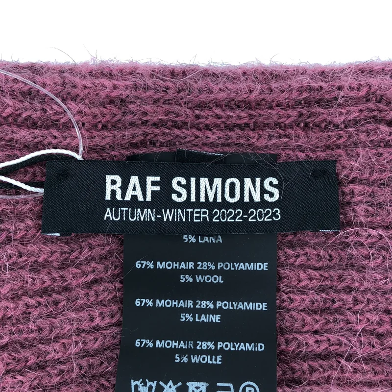 RAF SIMONS / ラフシモンズ | 2022AW | Mohair gloves / モヘヤ 手袋 | S | その他