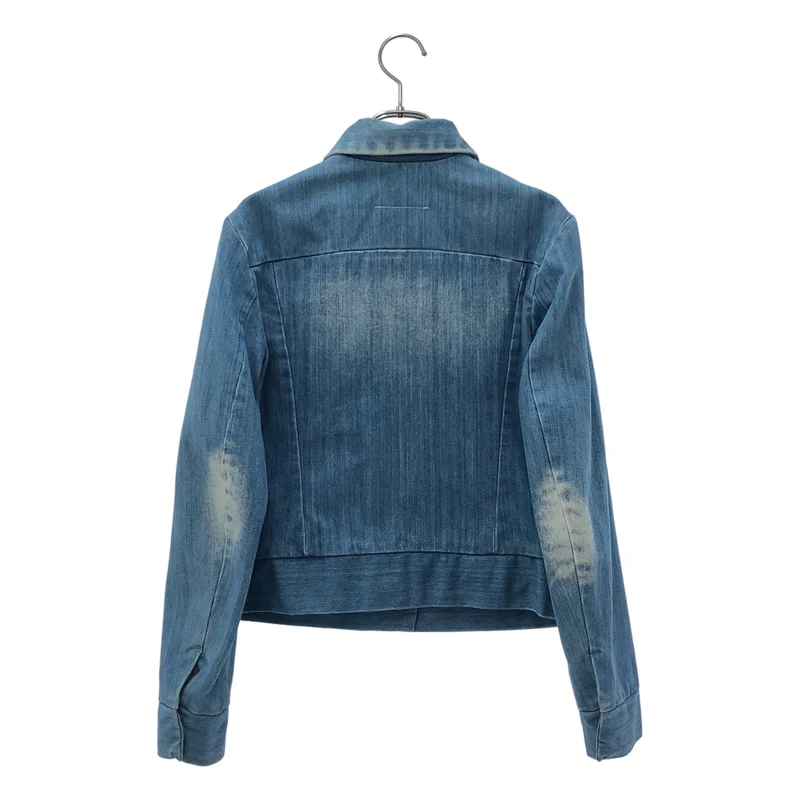 MM6 Maison Martin Margiela / エムエムシックスメゾンマルタンマルジェラ | ブリーチ加工 デニムジャケット | 40 | レディース