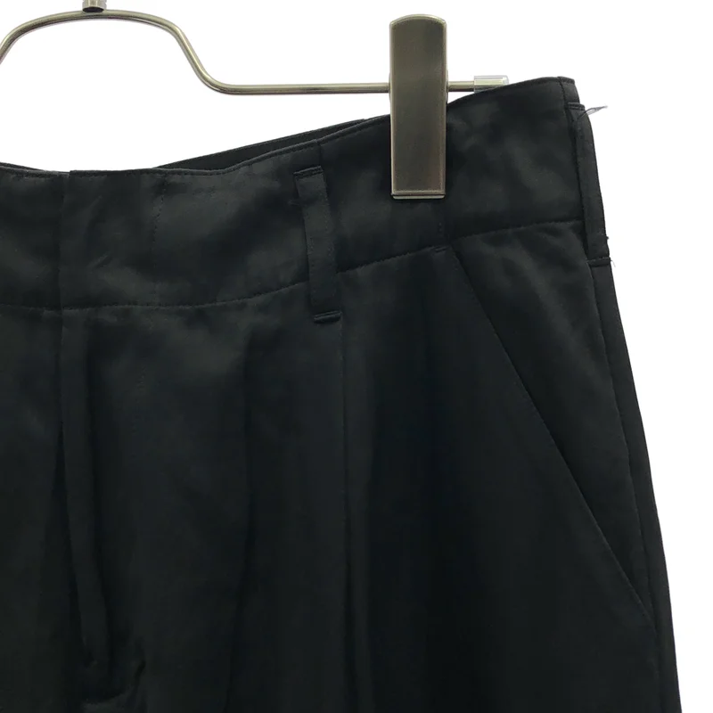 NOWOS / ノーウォス | Rrayon tuck pants タック テーパードパンツ | M | レディース