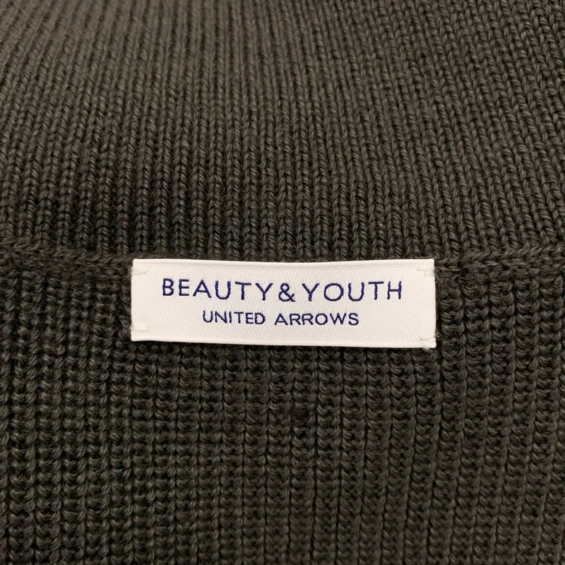 BEAUTY&YOUTH / ビューティーアンドユース | 2025AW | WARDROBE SMART マシーンウォッシャブル ウールミックス アゼ タートルネックニット | M | メンズ