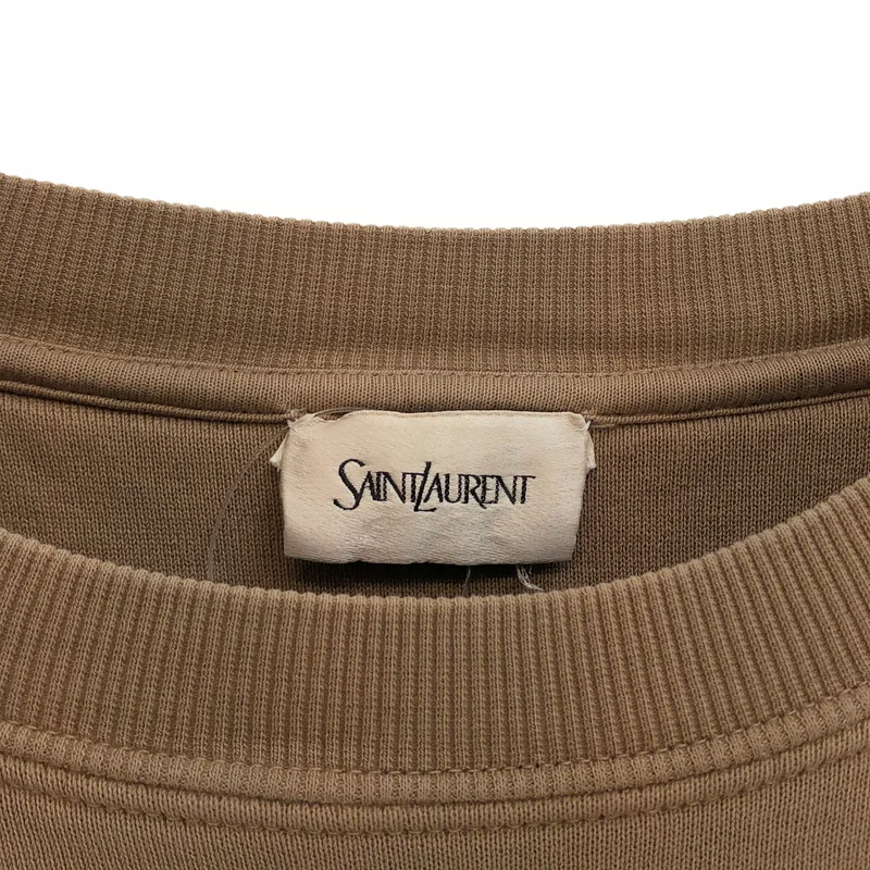 SAINT LAURENT / サンローラン | 2024AW | SWEATSHIRT WITH LOGOトレーナー 807761 Y36SV | L | メンズ