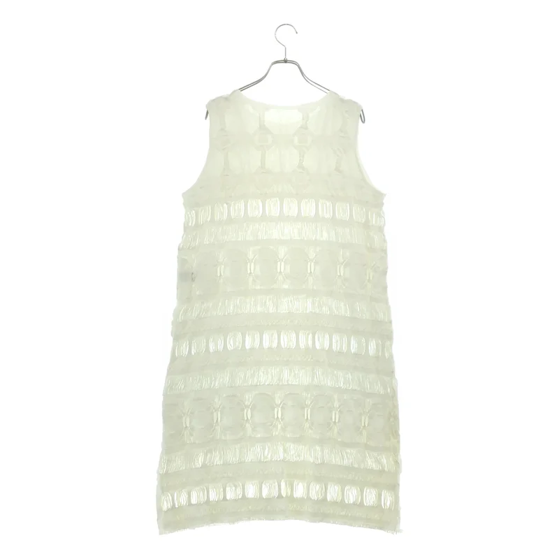 PLEATS PLEASE ISSEY MIYAKE / プリーツプリーズイッセイミヤケ | ストレッチ ノースリーブ ワンピース | 3 | レディース