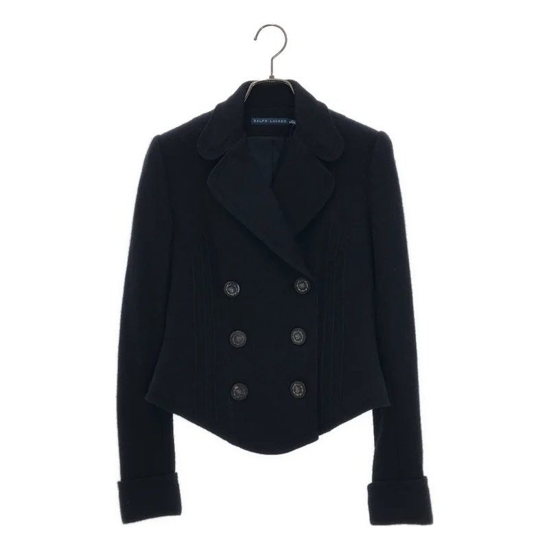 RALPH LAUREN / ラルフローレン | ウール ショート ピーコート | 4 | レディース