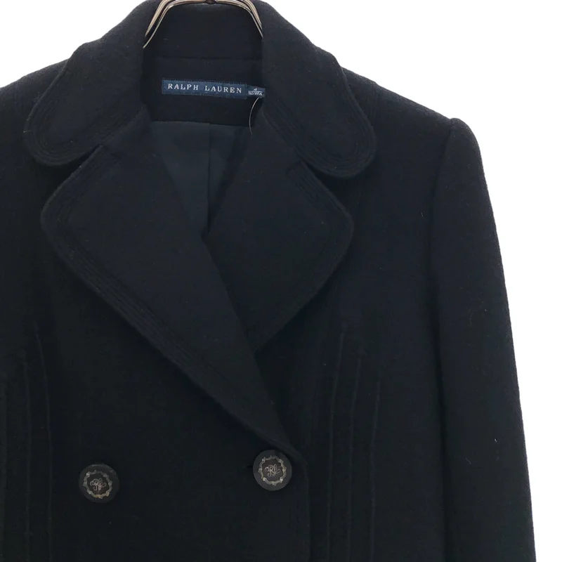 RALPH LAUREN / ラルフローレン | ウール ショート ピーコート | 4 | レディース