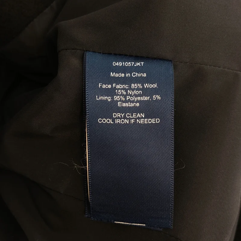 RALPH LAUREN / ラルフローレン | ウール ショート ピーコート | 4 | レディース