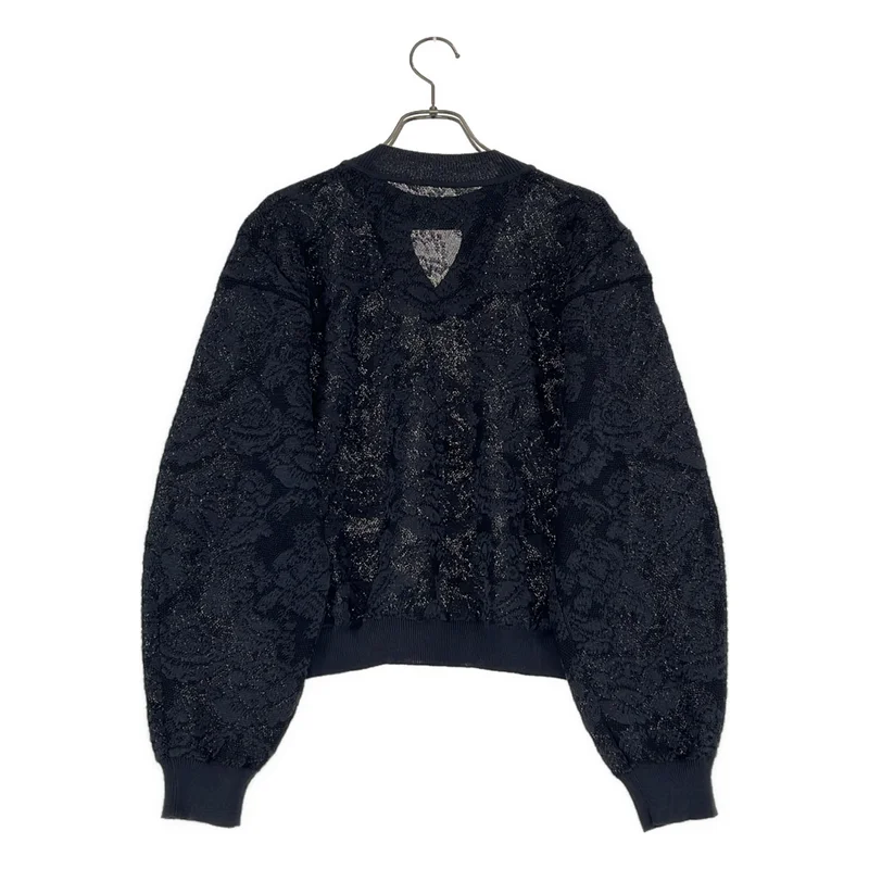PHOTOCOPIEU / フォトコピュー | NESKE / ROUND V-NECK SWEATER ジャガード プルオーバーニット | TU | レディース