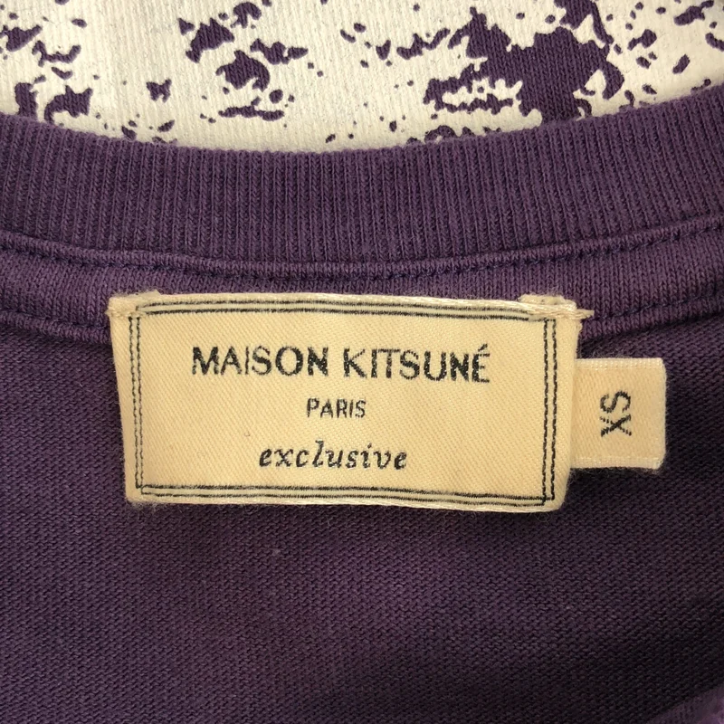 MAISON KITSUNE / メゾンキツネ | Tシャツ_長袖 KMM32740 | XS | メンズ