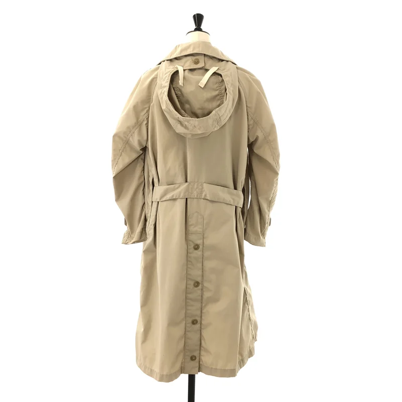 Engineered Garments / エンジニアドガーメンツ | コットン混 2WAY フーデッドトレンチコート | XS | メンズ