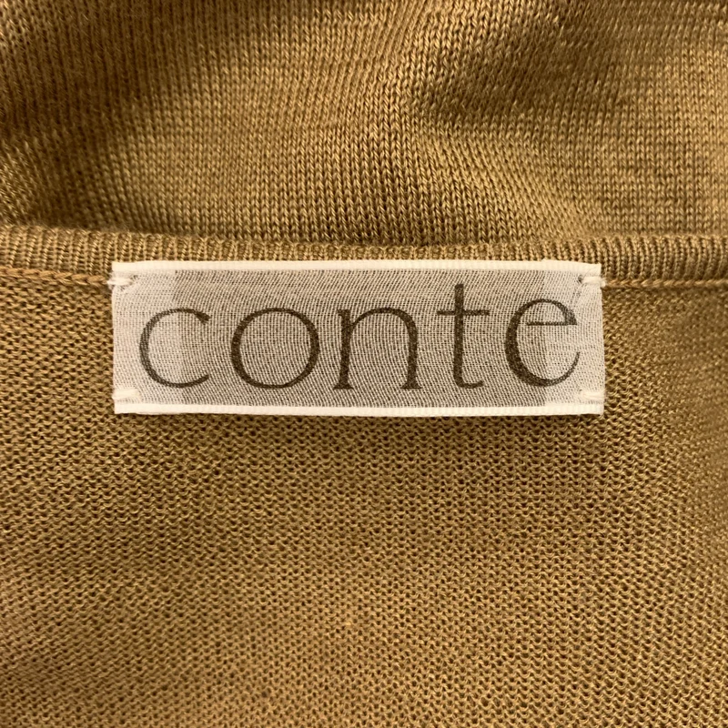 conte / コンテ | カシミヤシルク スクエアネック ニット セーター |