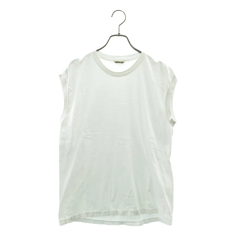 AURALEE / オーラリー | SEAMLESS CREW NECK SLEEVELESS / ノースリーブ カットソー Tシャツ | 1 | レディース