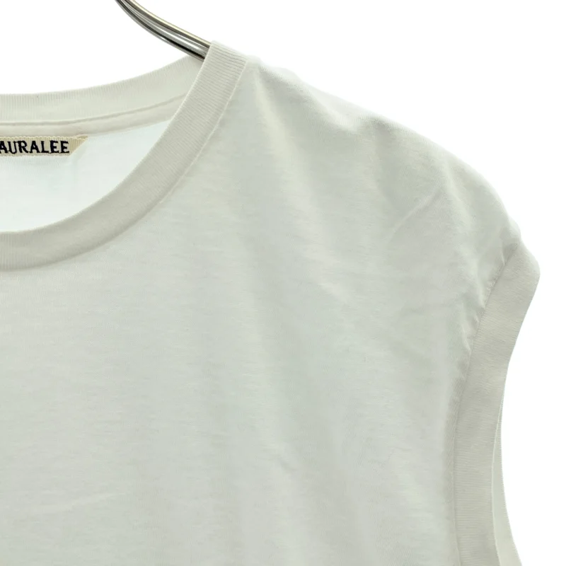 AURALEE / オーラリー | SEAMLESS CREW NECK SLEEVELESS / ノースリーブ カットソー Tシャツ | 1 | レディース