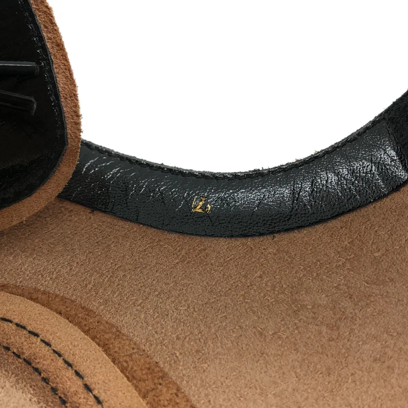 COMME des GARCONS / コムデギャルソン | レザーレースアップ シューカバー GM-K905 |