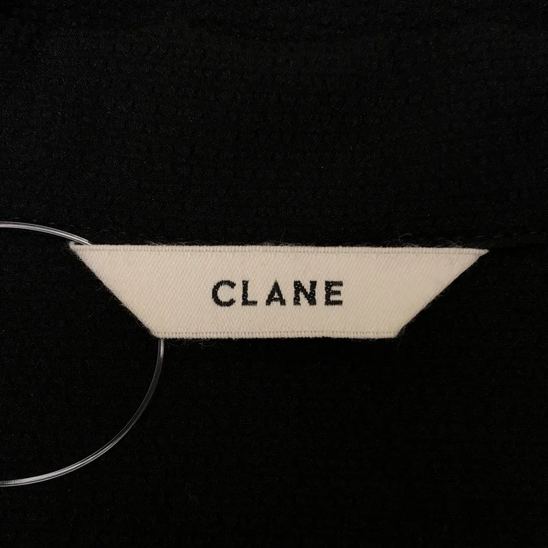 CLANE / クラネ | SUCKER STRIPE ZIP SHIRT / サッカーストライプ ジップアップシャツ | 1 | レディース