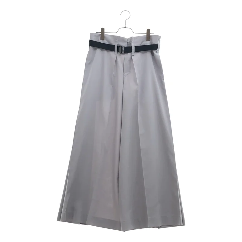 132 5. ISSEY MIYAKE / 1325.イッセイミヤケ | 2025AW | FLAT SQUARE BOTTOMS ベルテッドパンツ | 3 | レディース