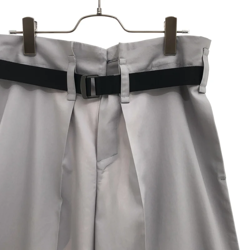 132 5. ISSEY MIYAKE / 1325.イッセイミヤケ | 2025AW | FLAT SQUARE BOTTOMS ベルテッドパンツ | 3 | レディース