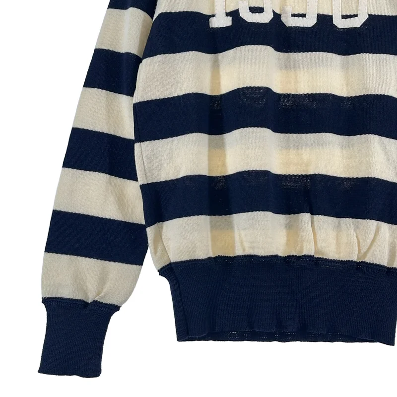 visvim / ビズビム | CREW NECK SWEATER ウール ボーダー ニット | 2 | レディース