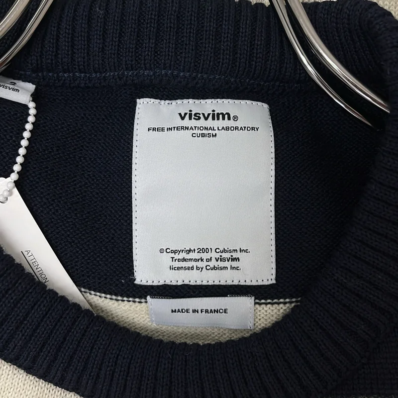visvim / ビズビム | CREW NECK SWEATER ウール ボーダー ニット | 2 | レディース