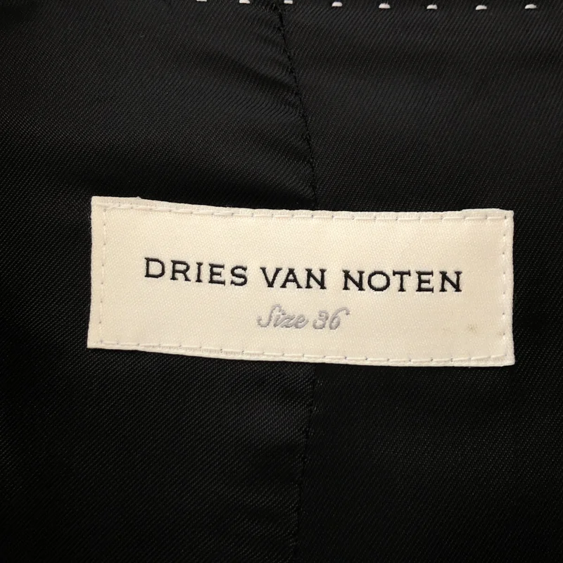 DRIES VAN NOTEN / ドリスヴァンノッテン | ウール テーラードジャケット | 36 | レディース