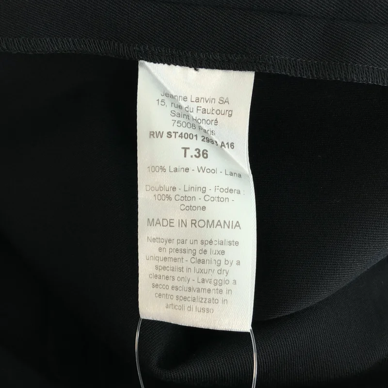 LANVIN / ランバン | ラップ スカート RW ST4001 2983 A16 | 36 | レディース