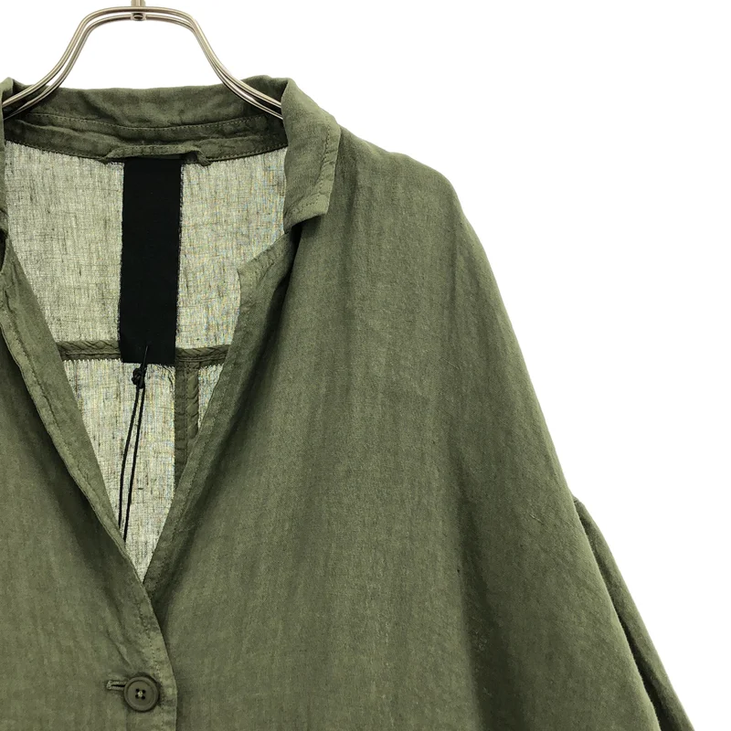 RUNDHOLZ / ランドホルツ | リネン ロングコート 123 354 1212 | S | レディース