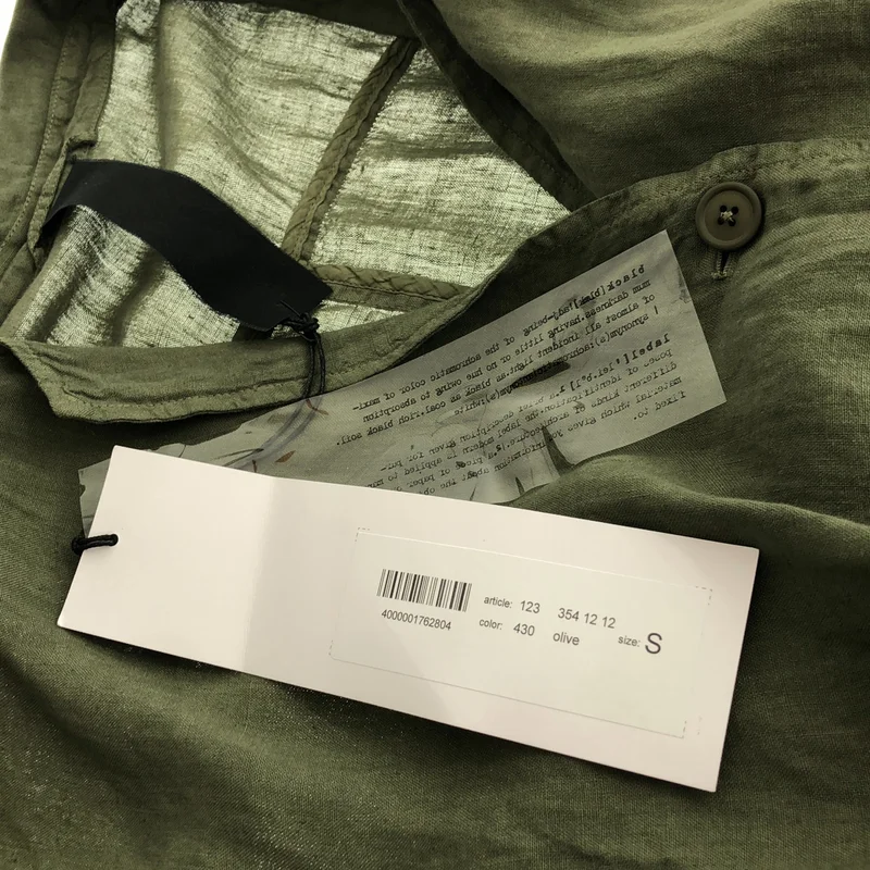 RUNDHOLZ / ランドホルツ | リネン ロングコート 123 354 1212 | S | レディース