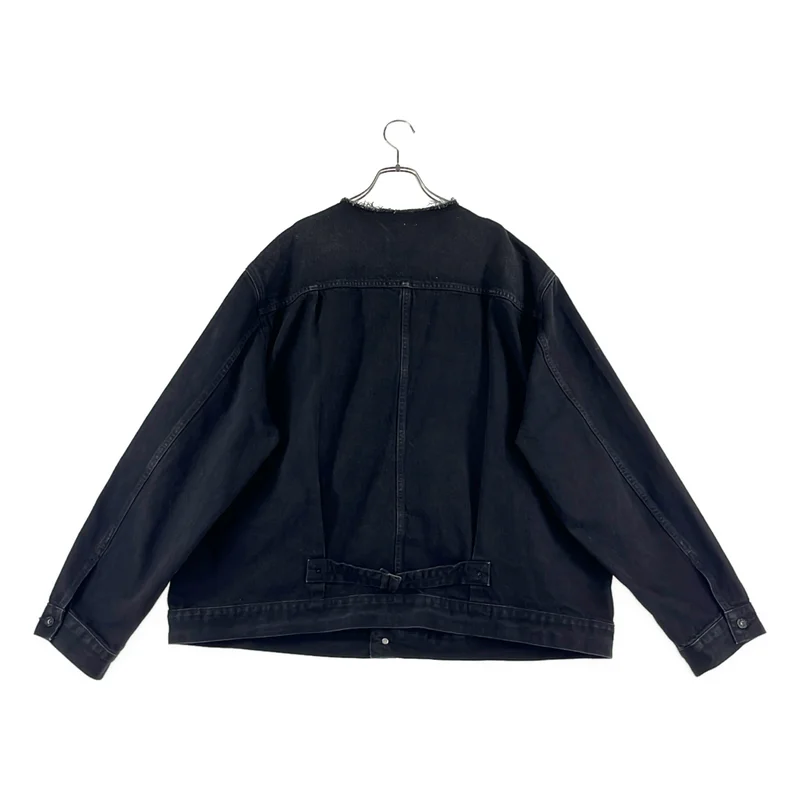 Levi's / リーバイス | EDIFICE 別注 Type 1 Trucker Jacket COLLARLESS デニムジャケット | XXL | メンズ