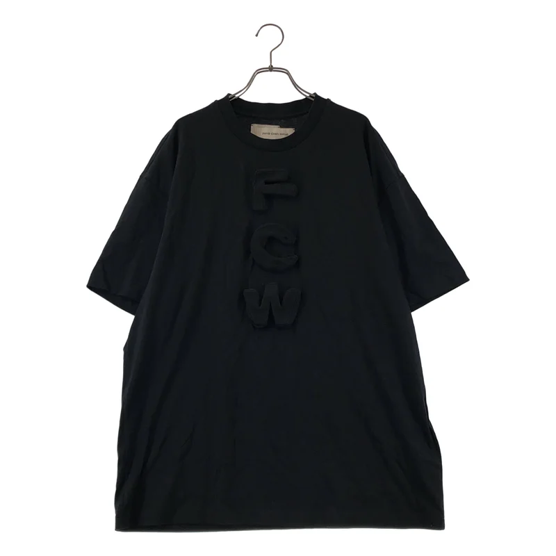 FenG CHen WANG / フェンチェンワン | 2013SS | 3D FCW LOGO T-SHIRT / コットン 立体ロゴ Tシャツ | S | メンズ