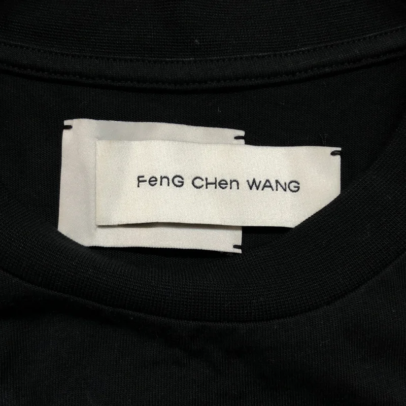FenG CHen WANG / フェンチェンワン | 2013SS | 3D FCW LOGO T-SHIRT / コットン 立体ロゴ Tシャツ | S | メンズ