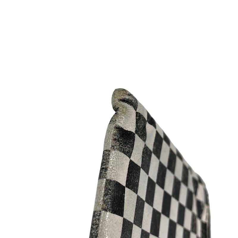 COMME des GARCONS / コムデギャルソン | チェッカーフラッグ L字ジップ ウォレット |