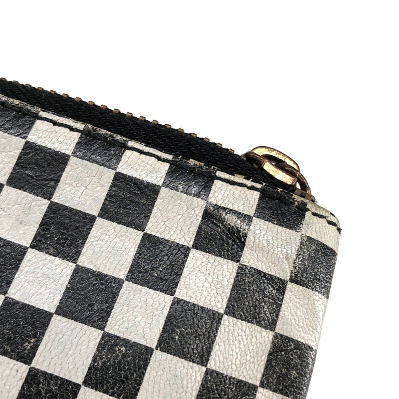 COMME des GARCONS / コムデギャルソン | チェッカーフラッグ L字ジップ ウォレット |