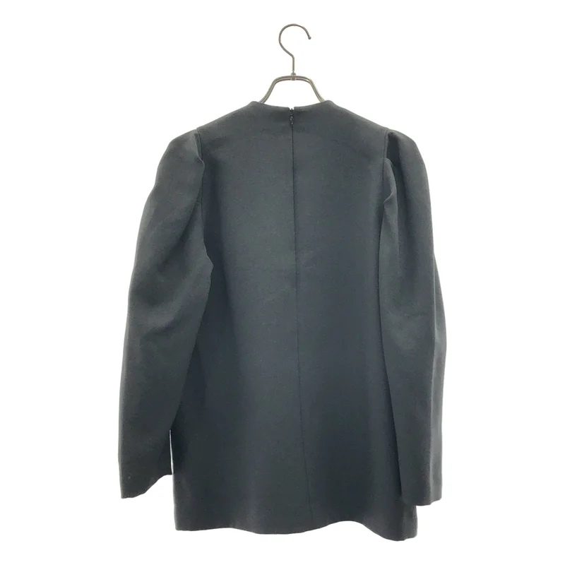 RIM.ARK / リムアーク | JK like power shoulder tops / ジャケットライク プルオーバー シャツ / 総裏地 | F | レディース
