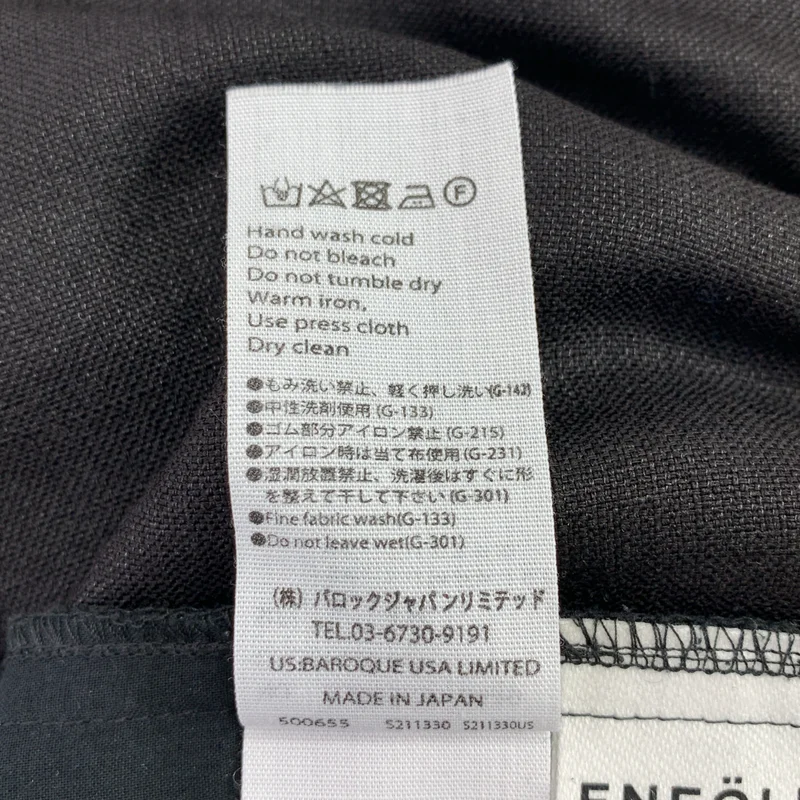 ENFOLD / エンフォルド | リネンライク リラックスワイド ゴムトラウザー | 38 | レディース