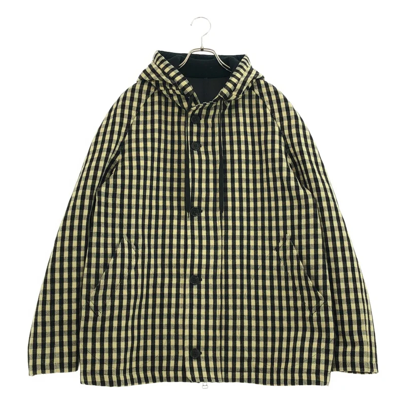MARNI / マルニ | チェック フーデッド ジャケット 112JUMUM05LUOTW498-CHY06 | 48 | メンズ