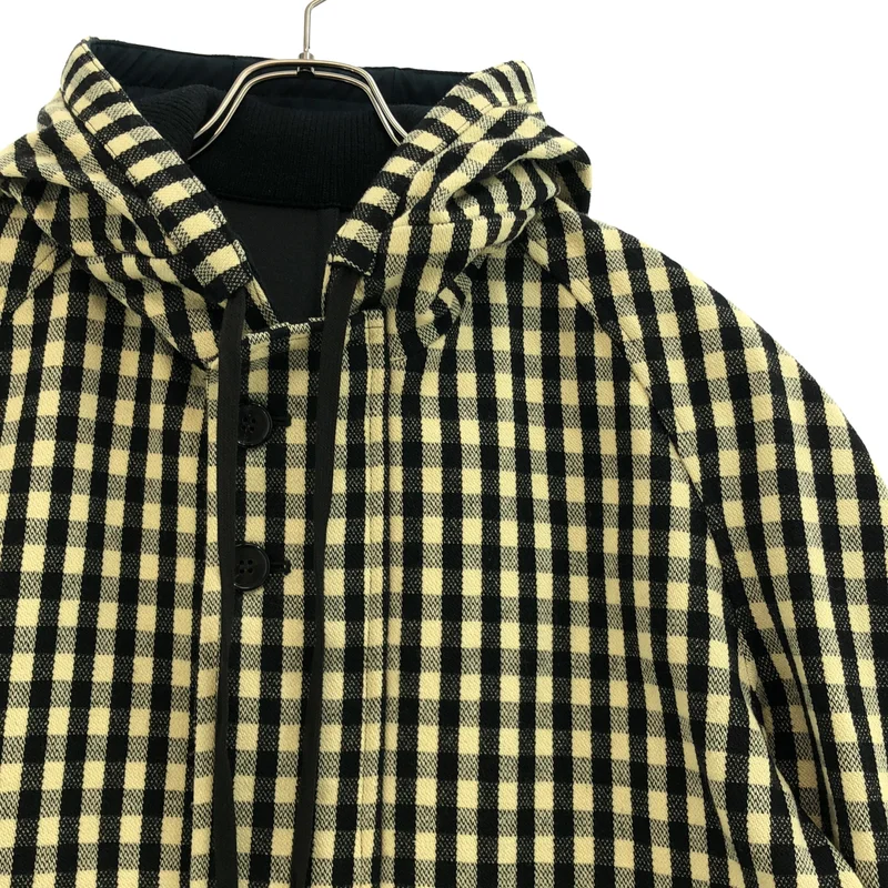 MARNI / マルニ | チェック フーデッド ジャケット 112JUMUM05LUOTW498-CHY06 | 48 | メンズ