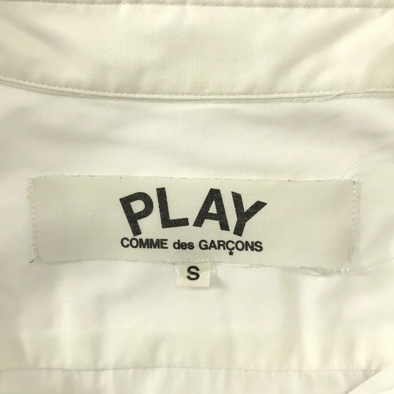 PLAY COMME des GARCONS / プレイコムデギャルソン | ハートワッペン スタンダードシャツ | S | メンズ